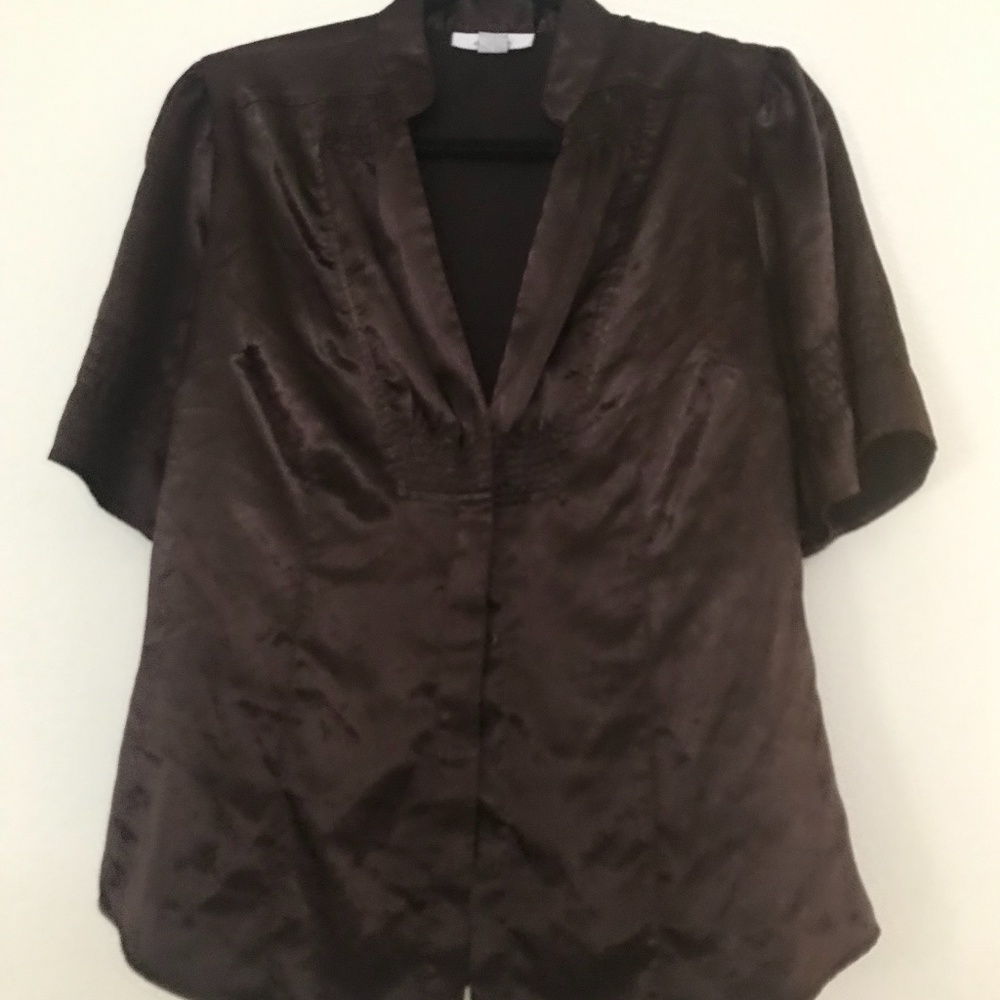 Women's blouse Black color, Size Medium
